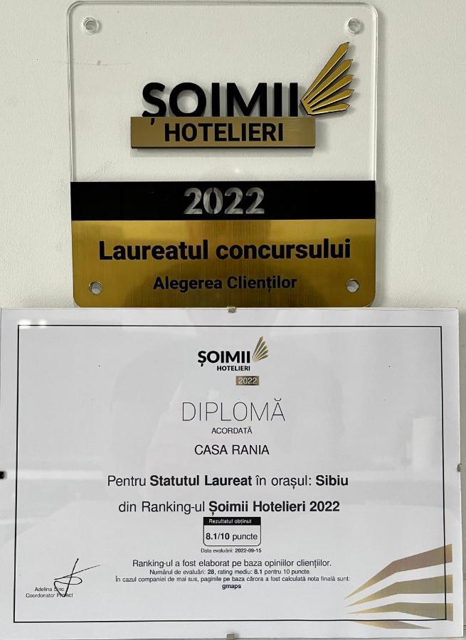 Casa Rania Hotel Sibiu Buitenkant foto
